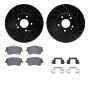 Dynamic Friction 8512-63302 Rotor Kit