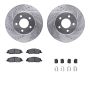 Dynamic Friction 7512-54036 Rotor Kit