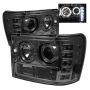 SPYDER 5010629 Projector Headlights - LED Halo - Smoke