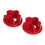 Prothane 8-503 92-00 Honda Civic Rear Motor Mount Insert - Red