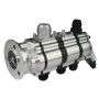 Moroso 22393 Tri-Lobe Dry Sump 3-Stage Oil Pump for Procharger V-Band 1.200
