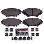 PowerStop Z23-1009 PowerStop - Z23 Daily Driver Carbon-Fiber Ceramic Brake Pads with Hardware Kit