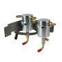 Moroso 85489 08-14 Subaru WRX Air/Oil Separator Catch Can - Billet Aluminum