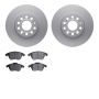 Dynamic Friction 4502-74110 Rotor Kit