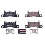 PowerStop ESP1510 EuroStop ECE-R90 Certified Brake Pad Set