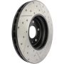 StopTech Power Slot 09-10 Audi A4/A4 Quattro / 08-10 A5 / 10 S4 Front Right Drilled & Slotted Rotor