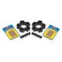 BMR Suspension WSK350 BMR 14-17 Chevrolet SS Wheel Spacer Kit Front 1.25in Wide 1/2-20 Stud Shank Lugs - Black Anodized