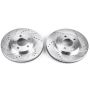 PowerStop AR8173XPR PowerStop Evolution Performance Drilled, Slotted & Plated Brake Rotor Pair