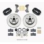 Wilwood 140-14065 Forged Dynalite Front Kit 11.03in 1 PC Rotor&Hub WWE ProSpindle