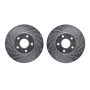 Dynamic Friction 7002-54177 Rotor Dril Slot