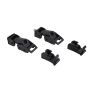 Kentrol 97-06 Jeep Wrangler TJ Hood Catch Kit - Textured Black