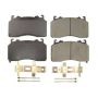 PowerStop 17-2267 PowerStop - Z17 Low-Dust Ceramic Brake Pads with Hardware