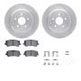 Dynamic Friction 6512-59423 Rotor Kit