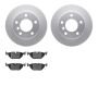 Dynamic Friction 4502-31154 Rotor Kit