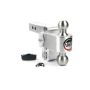 Weigh Safe 180 Hitch 4in Drop Hitch & 2in Shank (10K/12.5K GTWR) - Aluminum