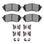 Dynamic Friction 1551-1711-01 Brake Pad Kt
