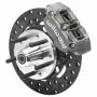 Wilwood 140-14418-D 70-78 Camaro Dynapro Lug Mount Front Dynamic Drag Brake Kit -Type III Ano Caliper - Drilled