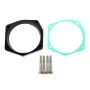 VMP Performance Predator 105mm Throttle Body Adapter Plate Kit - Black Anodized