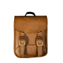 Willie & Max 59591-06 Universal Brass Monkey Sissy Bar Bag (8 in L x 10 in W x 4.5 in H) - Warm Brown