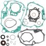 Vertex Pistons 811858 Vertex Gaskets 95-03 Honda TRX400FW Fourtrax Foreman 4x4 Complete Gasket Kit w/ Oil Seals
