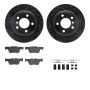 Dynamic Friction 8512-31133 Rotor Kit