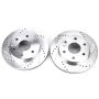PowerStop AR8640XPR PowerStop Evolution Performance Drilled, Slotted & Plated Brake Rotor Pair