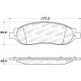 Stoptech 308.10680 Street Brake Pads