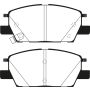 EBC Brakes DP23068 Greenstuff 2000 Series Sport Brake Pads