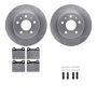 Dynamic Friction 6612-63033 Rotor Kit