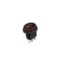 KC HiLiTES 3113 KC Switch Illuminated LED Rocker 2-Position Round Red