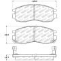 Stoptech 309.04840 Performance 4/89-99 Mitsubishi Eclipse GST Front Brake Pads