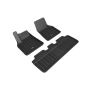 3D MAXpider 2020-2021 Tesla Model Y Elitect 1st & 2nd Row Floormats - Black