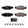 PowerStop Z23-933 PowerStop - Z23 Daily Driver Carbon-Fiber Ceramic Brake Pads with Hardware Kit