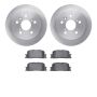Dynamic Friction 6502-76444 Rotor Kit