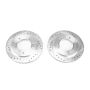 PowerStop JBR955XPR PowerStop Evolution Performance Drilled, Slotted & Plated Brake Rotor Pair