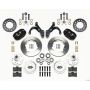 Wilwood 140-12040 Forged Dynalite Front Kit 11.00in 69-70 Impala Drum/Disc 69-82 Vette