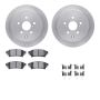 Dynamic Friction 6512-76689 Rotor Kit