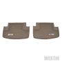 Westin 72-133092 2015-2018 Ford Mustang Wade Sure-Fit Floor Liners 2nd Row - Tan