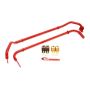 BMR 10-11 5th Gen Camaro Front & Rear Sway Bar Kit w/ Bushings - Red