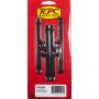 RACING POWER CO-PACKAGED RPCR4993BK Black SBC Valve Cover Spreader Bars 4-3/4in