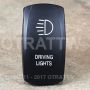SPOD 860400 Rocker Driving lights Switch