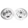 PowerStop EBR1069XPR PowerStop Evolution Performance Drilled, Slotted & Plated Brake Rotor Pair