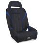 PRP Seats A58R-V PRP GT/S.E. Rear Suspension Seat- Black/Blue