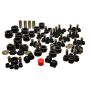 Energy Suspension 02-09 Nissan 350Z / 03-07 Infinity G35 Coupe Black Hyper-Flex Master Bushing Set