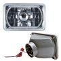 Oracle Lighting 6909-003 Pre-Installed Lights 4x6 IN. Sealed Beam - Red Halo