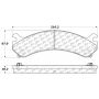 StopTech 09-20 Chevrolet Silverado 3500 / GMC Sierra 3500 Front Truck & SUV Brake Pad