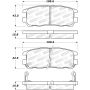 Stoptech 308.05800 Street Brake Pads - Front