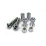 Cycra 1CYC-1053-02 Comp Probend Bar End Set -Silver
