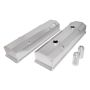 RACING POWER CO-PACKAGED RPCR6240 Fabricated SB Chevy Circ le Track Valve Covers Pr