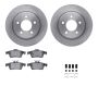 Dynamic Friction 6512-80193 Rotor Kit